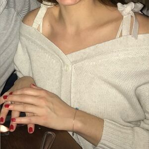 Club Monaco Off-the-Shoulder Cream Sweater